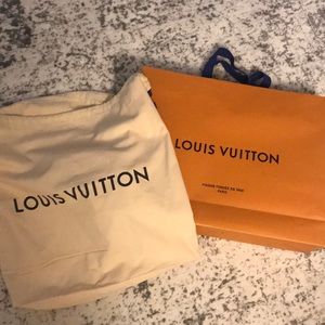 Extra Large Louis Vuitton Dustbag and Shopping Bag